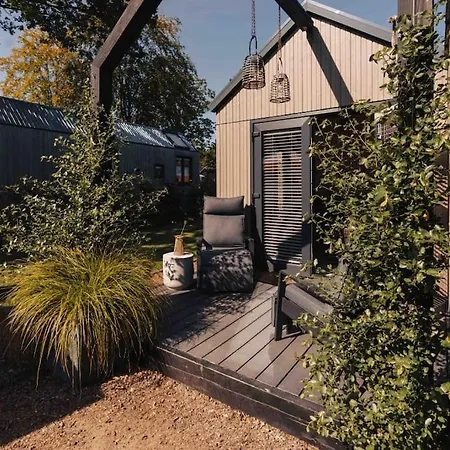 Villa Lille Lykke I Tiny House Op De Veluwe à Epe Extérieur photo